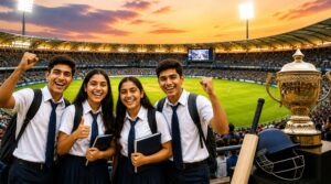 छात्रों के लिए खास मौका: 10वीं-12वीं के विद्यार्थियों को IPL मैच दिखाएगी सरकार, 10 मई को नवा रायपुर; RCB-मुंबई इंडियंस मैच