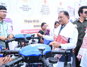 मुख्यमंत्री विष्णुदेव साय की पहल से जशपुर की महिलाएं बनेंगी ‘ड्रोन दीदी’