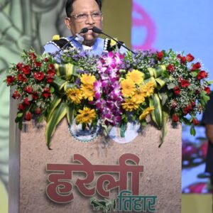हरेली तिहार पर मुख्यमंत्री निवास में साकार हुई छत्तीसगढ़ की लोक संस्कृति, कृषि परंपरा और ग्रामीण जीवन की जीवंत झांकी