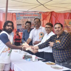 राष्ट्रीय खेल दिवस पर वॉलीबॉल सद्भावना मैच का आयोजन