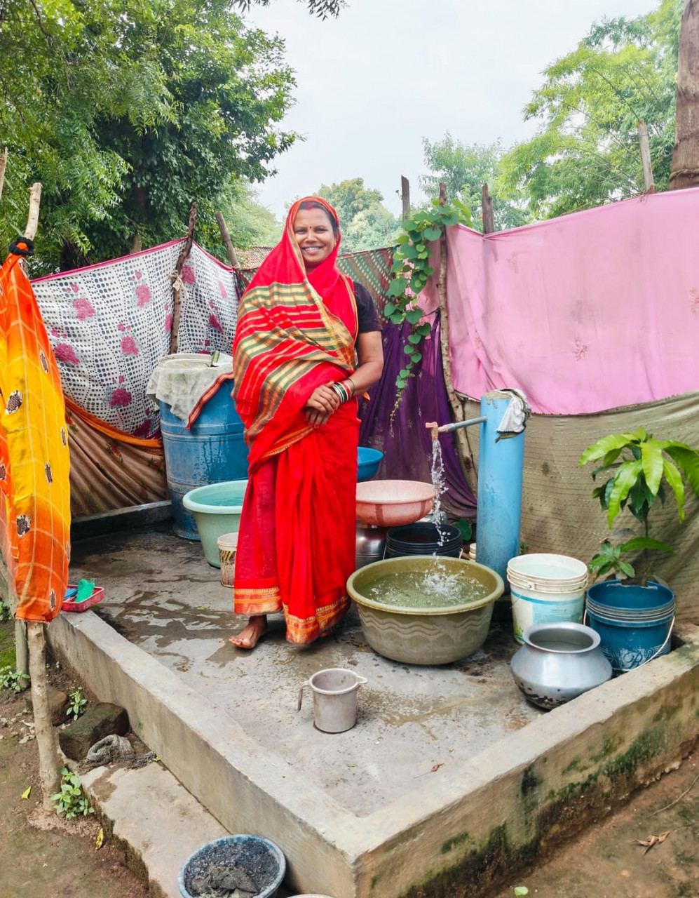 pani bharna