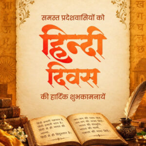 हिंदी दिवस पर वित्त मंत्री  ओपी चौधरी ने दी देशवासियों को हार्दिक शुभकामनाएं