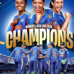 महिला टी-20 एशिया कप 2026 की चौंपियन बनी भारतीय टीम, वित्त मंत्री  ओपी चौधरी ने दी बधाई