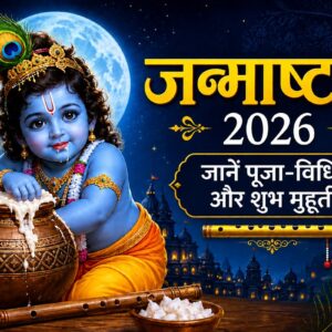 जन्माष्टमी 2026: 15 साल बाद जन्माष्टमी पर बना अष्टमी-रोहिणी का संयोग, जानें पूजा-विधि और शुभ मुहूर्त