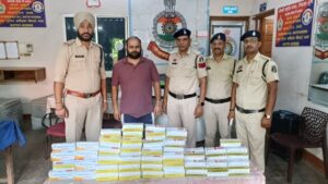 नशीले कैप्सूल का जखीरा बरामद, लाखों रुपए के दवा समेत एक आरोपी गिरफ्तार