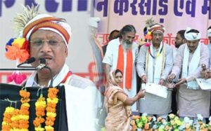 सीएम साय बुढालपेन करसाड़ एवं मांदरी महोत्सव में हुए शामिल, भानुप्रतापपुर और दुर्गकोंदल में गोंडवाना सामाजिक भवन के लिए की 25-25 लाख रुपये देने की घोषणा