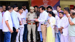 कर्नल सोफिया पर आपत्तिजनक टिप्पणी का विरोध : थाने में की शिकायत
